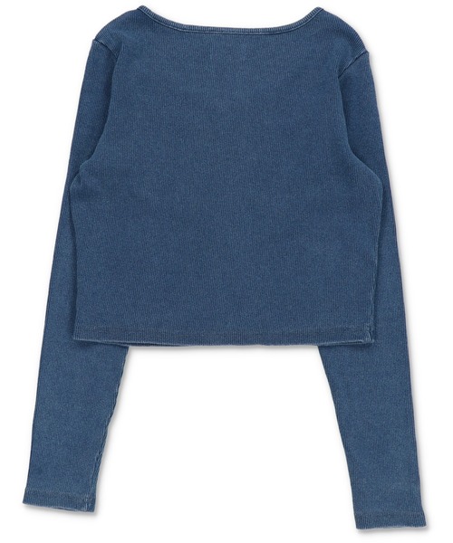 SPINNS（スピンズ）の「ワンポイントデザイン 半袖ショート丈