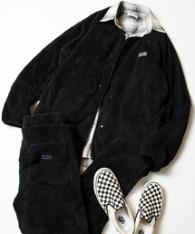 FREAK'S STORE（フリークスストア）の「限定展開 リラックスフィット フリースセットアップ/ノーカラージャケット×イージーパンツ/カーディガン（ノーカラージャケット・メンズ）」