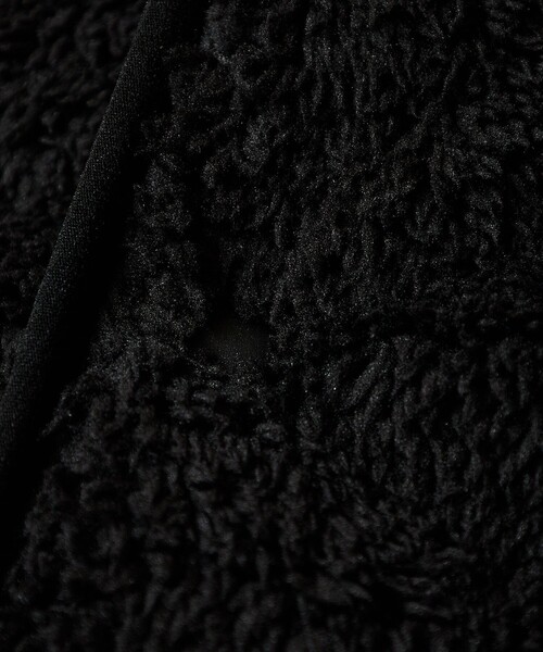 FREAK'S STORE(フリークスストア)の「限定展開 リラックスフィット フリースセットアップ/ノーカラージャケット×イージーパンツ/カーディガン(ノーカラージャケット・メンズ・ベージュ/オリーブ/ブラック・LARGE/SMALL/MEDIUM)」の7枚目の写真