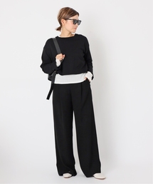 Deuxieme Classe クロップド ロングスリーブTシャツ Deuxieme Classe（ドゥーズィエムクラス）の「追加 クロップド ロング