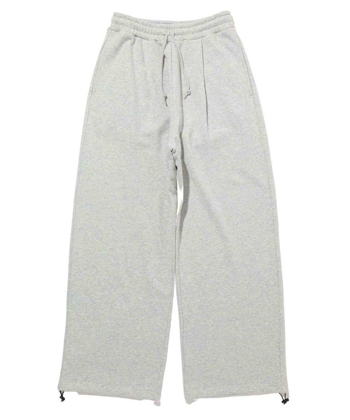 X-girl（エックスガール）の「OVAL LOGO WIDE LEG SWEAT PANTS（スウェットパンツ・レディース・アッシュ/ブラック・S/M）」の19枚目の写真