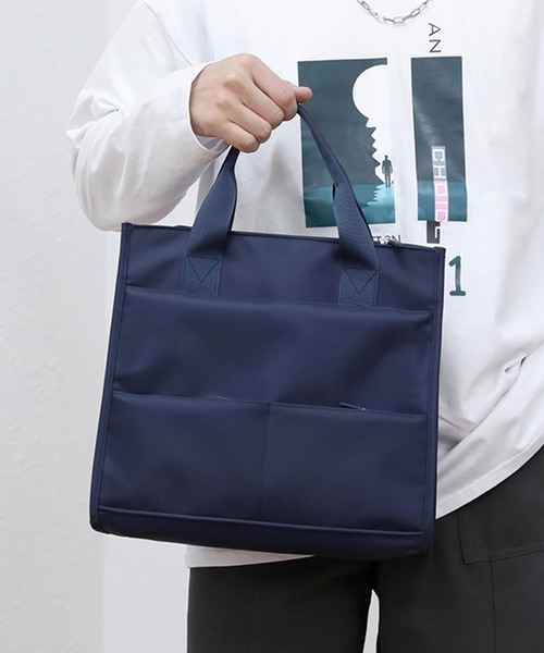 STYLEBLOCK（スタイルブロック）の「ミニトートバッグ（トートバッグ・レディース・ネイビー/パープル/パープル系その他/ブラック・FREE）」の3枚目の写真