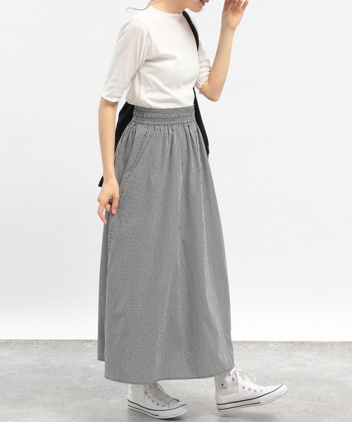 GLOBAL WORK Smile Seed Store(グローバルワーク スマイルシードストア)の「華奢リブTシャツ5分袖/175791(Tシャツ/カットソー・レディース・オフホワイト/ブラック/ダークグレー/グレイッシュベージュ/杢グレー・SMALL/X-LARGE/MEDIUM/LARGE)」の11枚目の写真