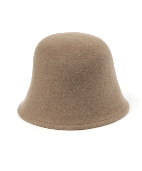 niko and...（ニコアンド）の「オリジナルウールミックスバケットハット（ハット・レディース・ブラック/オフホワイト/キャメル・FREE）」の3枚目の写真