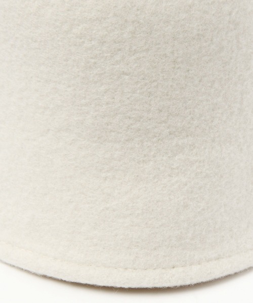 niko and...（ニコアンド）の「オリジナルウールミックスバケットハット（ハット・レディース・ブラック/オフホワイト/キャメル・FREE）」の8枚目の写真