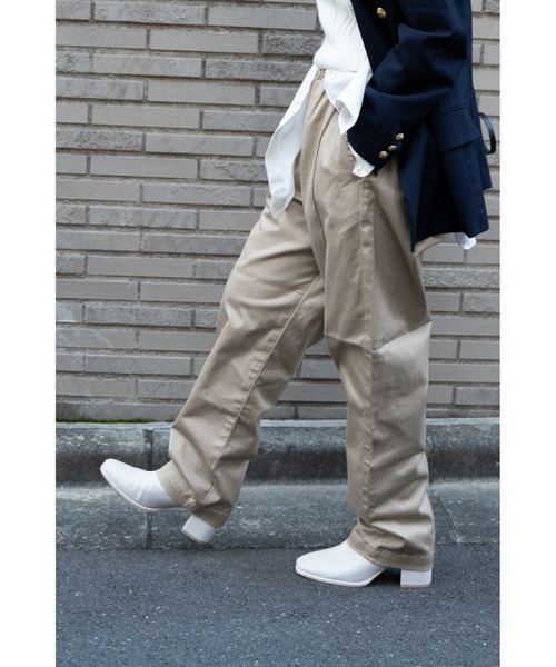 Lee（リー）の「【 Lee / リー 】 フリージー ナロー チノパンツ LM5811 FLEEASY EDW（チノパンツ・メンズ・ブラウン/ベージュ・FREE）」の5枚目の写真