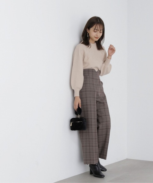 PROPORTION BODY DRESSING(プロポーションボディドレッシング)の「求心パールニットプルオーバー / 1213270036(ニット/セーター・レディース・ブラック/ベージュ/ホワイト系その他・FREE)」の17枚目の写真