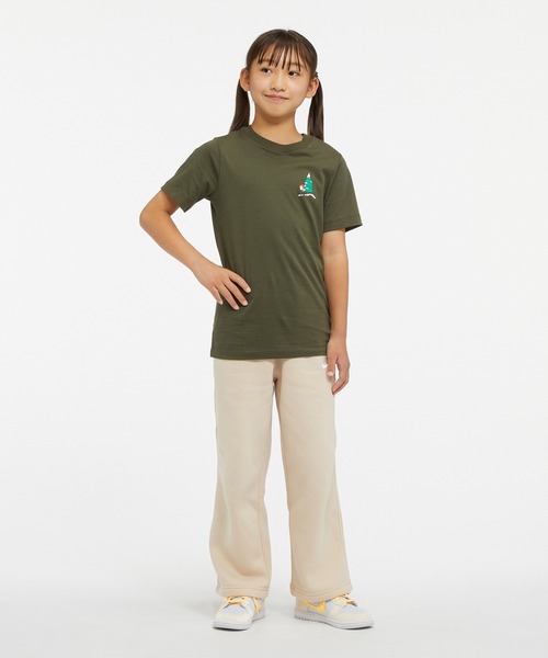 NIKE（ナイキ）の「《セットアップ対応商品》ナイキ スポーツウェア クラブ フリース ジュニア (ガールズ) ワイドレッグ パンツ / Nike Sportswear Club Fleece Big Kids' (Girls') Wide-Leg Pants＜130-170cm 展開＞（スウェットパンツ・キッズ・ブラック/ブラウン系その他2・130/140/170/150/160）」の12枚目の写真