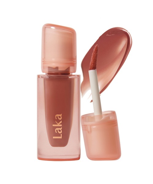 Laka(ラカ)の「ジェリーイングヌードグロス(口紅/リップティント/グロス・レディース・#303 /ももリング/#305 /みかんリング/#304 /ジンジャーリング/#302 /ぶどうリング/#301 /フィグリング/#306 /エンジェルリング/#307 /ココリング/#309 /ハートリング/#308 /ローサリング/#310 /メルバリング・FREE)」の2枚目の写真