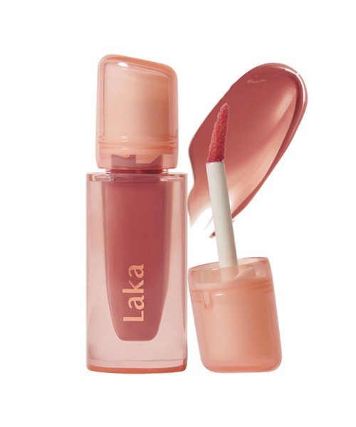 Laka(ラカ)の「ジェリーイングヌードグロス(口紅/リップティント/グロス・レディース・#303 /ももリング/#305 /みかんリング/#304 /ジンジャーリング/#302 /ぶどうリング/#301 /フィグリング/#306 /エンジェルリング/#307 /ココリング/#309 /ハートリング/#308 /ローサリング/#310 /メルバリング・FREE)」の7枚目の写真