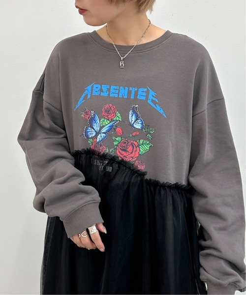 apres jour mignon(アプレジュールミニョン)の「スウェット+チュールワンピース【ZOZOTOWN限定アイテム】(ワンピース・レディース・ブラック系その他/ブラック・X-LARGE/SMALL/MEDIUM)」の19枚目の写真