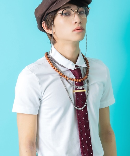 an meets zakka（アンミツザッカ）の「an meets zakka ニットタイ（ネクタイ・メンズ・ネイビー系/レッド系その他/グリーン系その他/ワインレッド/ブラウン/ネイビー/グレー/ブラック/グリーン/ホワイト/A/H/チャコール/C/D/E/F/B/G/I/K/L/M/J/P/R/N/O/Q/S/T・ONESIZE）」の18枚目の写真