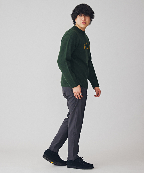 B.C STOCK(ベーセーストック)の「VIE LOGO インターシャ ニット(ニット/セーター・メンズ・ベージュ/ネイビー/ホワイト/グリーン・MEDIUM/LARGE)」の10枚目の写真