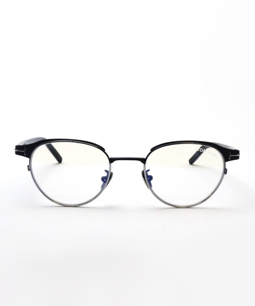 TOM FORD(トム フォード)の「【TOM FORD/トムフォード】ボストン メガネ FT5863D BV 001 PCメガネ ブルーライトカット(メガネ・メンズ・ブラック・FREE)」の3枚目の写真