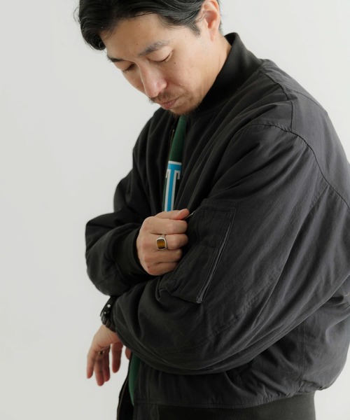 【セール】裏ボア MA-1（ミリタリージャケット）｜ITEMS URBANRESEARCH（アイテムズ アーバンリサーチ）