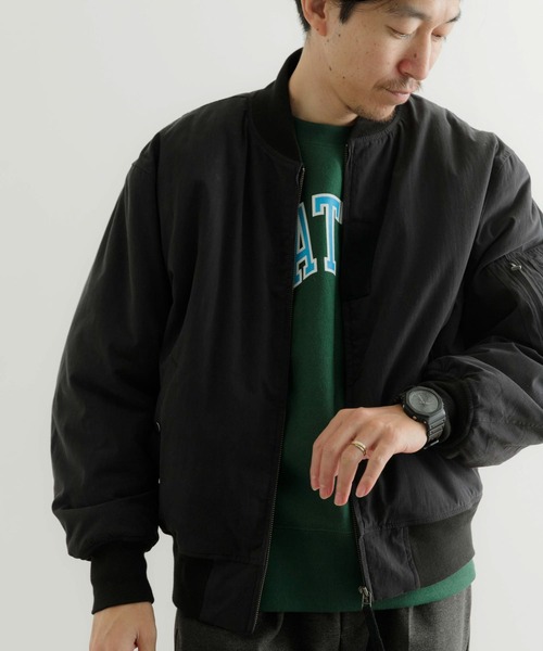 【セール】裏ボア MA-1（ミリタリージャケット）｜ITEMS URBANRESEARCH（アイテムズ アーバンリサーチ）