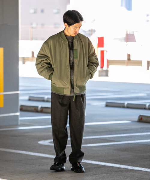 【セール】裏ボア MA-1（ミリタリージャケット）｜ITEMS URBANRESEARCH（アイテムズ アーバンリサーチ）