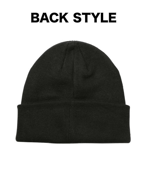 Calvin Klein(カルバン・クライン)の「Calvin Klein カルバンクライン KEY ITEM WOVEN CK PATCH CUFF HAT ニット帽(ニットキャップ/ビーニー・メンズ・その他3/その他1/その他2/ブラック・FREE)」の7枚目の写真