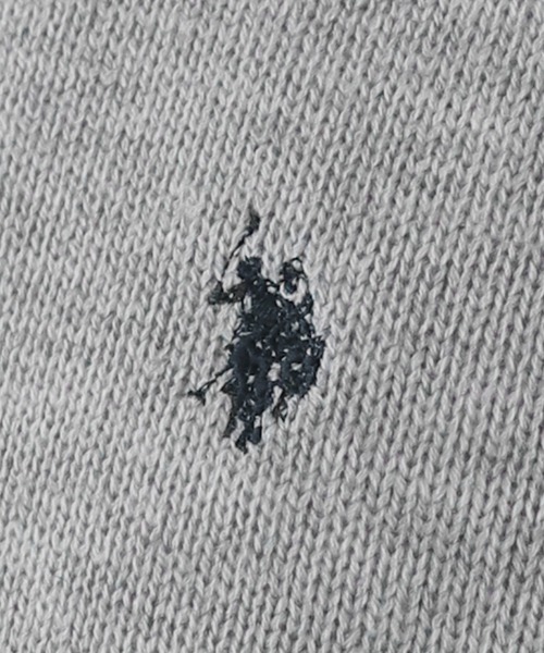 U.S. POLO ASSN.(ユーエスポロアッスン)の「U.S. POLO ASSN. 別注 ワンポイントロゴクルーネックニット(ニット/セーター・メンズ・ネイビー/ブラック/グレー/ベージュ/アイボリー・L/S/M)」の22枚目の写真