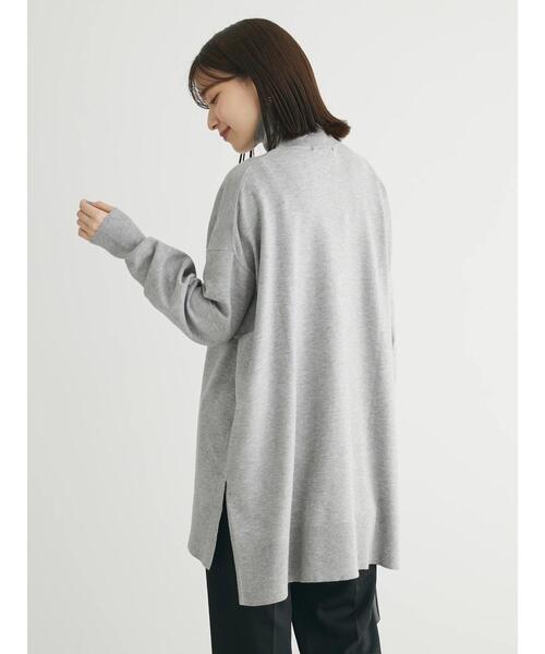 Green　Parks（グリーンパークス）の「もちっとタートルニットチュニック（チュニック・レディース・グリーン/その他7/ピンク/グレー系その他・FREE）」の19枚目の写真