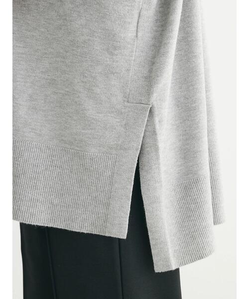 Green　Parks（グリーンパークス）の「もちっとタートルニットチュニック（チュニック・レディース・グリーン/その他7/ピンク/グレー系その他・FREE）」の22枚目の写真