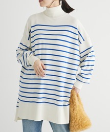 Green　Parks | もちっとタートルニットチュニック(チュニック)