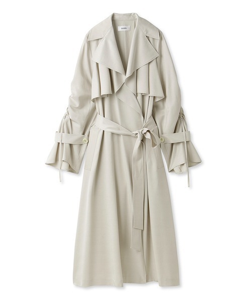 SNIDEL（スナイデル）の「Sustainableグロストレンチコート（トレンチコート・レディース・ラベンダー/その他/アイボリー・1/0）」の15枚目の写真