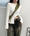 FOLLOWIN(フォロウィン)の「トップス(Tシャツ/カットソー)」