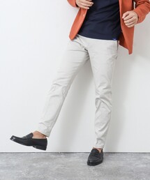 NOLLEY’S | 《ビジカジ対応》ツイル スリムフィット チノパンツ(チノパンツ)