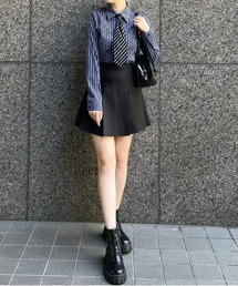 clear | 無地柄プリーツミニスカート[セット可]≪2024SS新作≫(スカート)