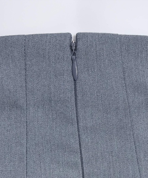 clear（クリア）の「無地柄プリーツミニスカート[セットアップ可能]（スカート・レディース・ブラック/グレー/アイボリー・S/M）」の9枚目の写真