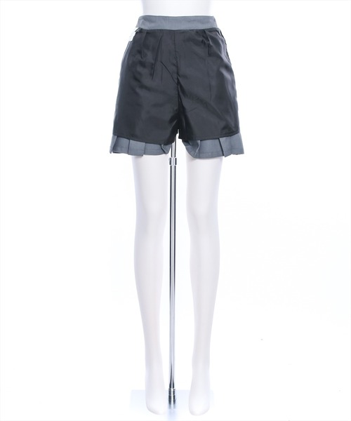 clear（クリア）の「無地柄プリーツミニスカート[セットアップ可能]（スカート・レディース・ブラック/グレー/アイボリー・S/M）」の11枚目の写真