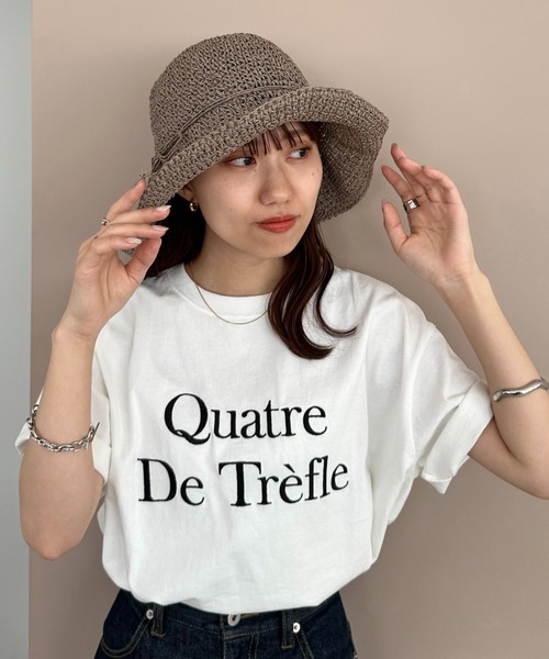 DISCOAT（ディスコート）の「シンプルペーパーハット（ハット・レディース・ライトベージュ/ブラック/ベージュ/グレイッシュベージュ・FREE）」の4枚目の写真