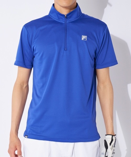 【FILA GOLF/フィラゴルフ】モックネックシャツ　ゴルフ　おしゃれなギフトに最適！