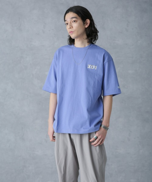 PENNEYS(ぺニーズ)の「「PENNEYS別注」FOXプリントクルーネックTシャツ半袖(Tシャツ/カットソー・メンズ・ブルー/ホワイト/ブラック・M/L)」の12枚目の写真