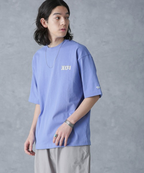 PENNEYS(ぺニーズ)の「「PENNEYS別注」FOXプリントクルーネックTシャツ半袖(Tシャツ/カットソー・メンズ・ブルー/ホワイト/ブラック・M/L)」の13枚目の写真