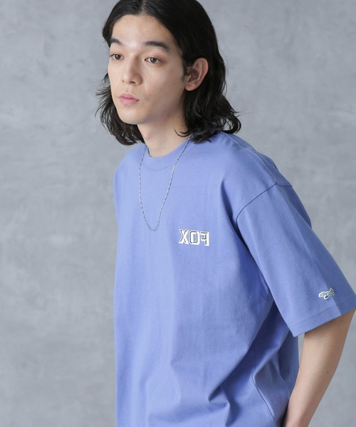 PENNEYS(ぺニーズ)の「「PENNEYS別注」FOXプリントクルーネックTシャツ半袖(Tシャツ/カットソー・メンズ・ブルー/ホワイト/ブラック・M/L)」の14枚目の写真