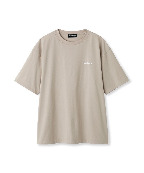 'JAPAN LIMITED' ワンポイント ベーシックロゴTシャツ（オーバーサイズフィット）（Tシャツ/カットソー）｜Barbour（バブアー）