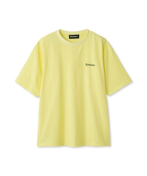 Barbour（バブアー）の「"JAPAN LIMITED" ワンポイント ベーシックロゴTシャツ（オーバーサイズフィット）（Tシャツ/カットソー・メンズ・ピンク/ブルー/イエロー/アイボリー/カーキ/ベージュ/ホワイト/ブラック・SMALL/MEDIUM/LARGE/X-LARGE/X-SMALL）」の12枚目の写真