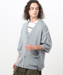 Purple&Yellow（パープルアンドイエロー）の「ブランケットステッチ カーディガン（カーディガン/ボレロ）」