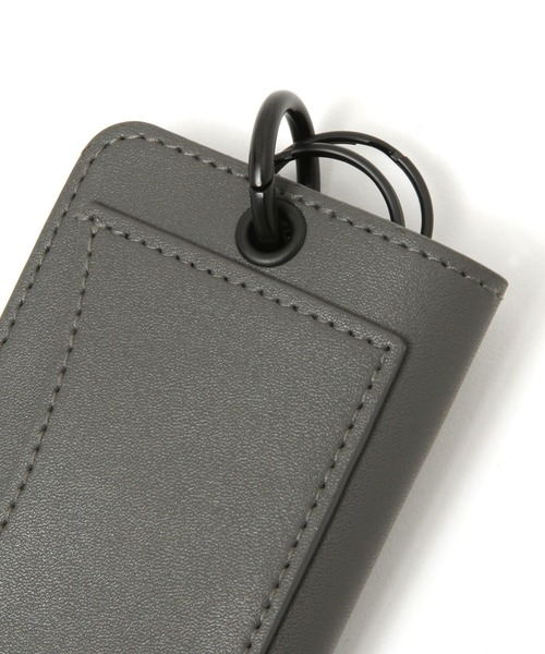 LAKOLE（ラコレ）の「PUキーケース / 110384（キーケース/キーアクセサリー・レディース・チャコール/ベージュ/その他1・FREE）」の9枚目の写真