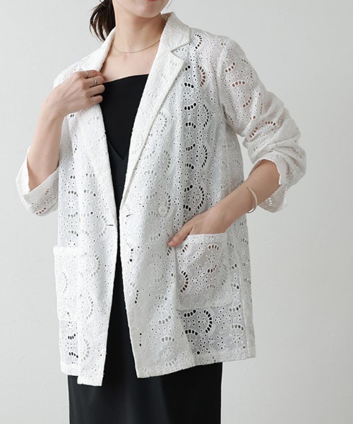 レースジャケット（その他アウター）｜Pierrot（ピエロ）