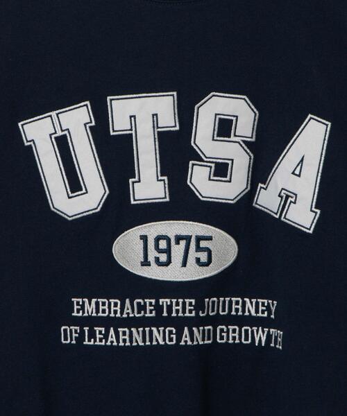 WEGO（ウィゴー）の「WEGO/カレッジロゴBIGT（Tシャツ/カットソー・メンズ・ライトグレー/ネイビー・MEDIUM/LARGE）」の21枚目の写真