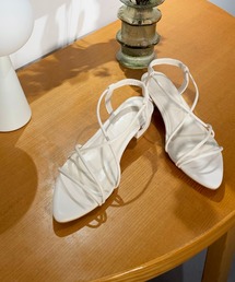 VIVIAN by tomoka | VIVIAN by tomoka ポインテッドトゥチューブストラップサンダル(サンダル)