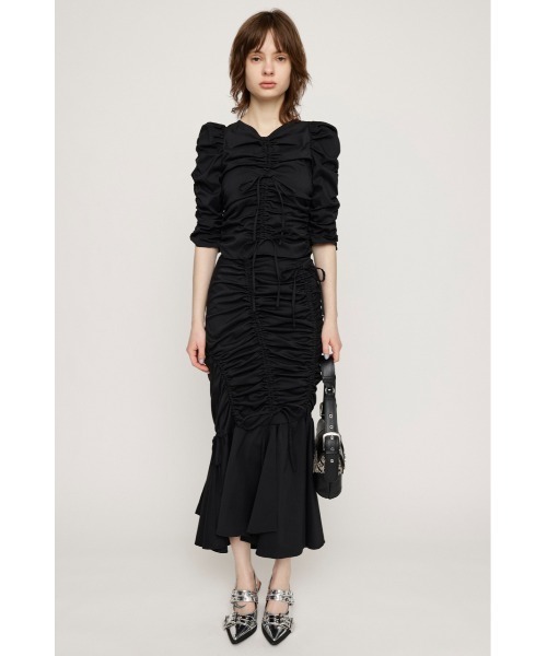 SLY(スライ)の「GATHER MERMAID SK ギャザー マーメイド スカート / セットアップ可(スカート・レディース・アイボリー/ブラック/マルチ・1/2)」の17枚目の写真