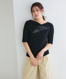 ドレープ風ニット