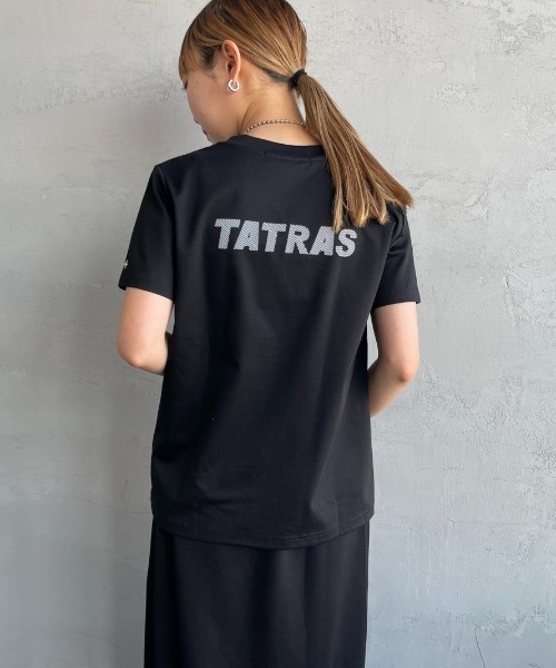 TATRAS ☆ タトラス INIGO ショートスリーブTシャツ TATRAS tシャツ 「TATRAS/タトラス」 CIALO 袖ワンポイントロゴ