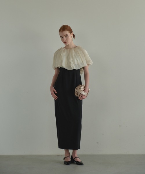 新品　ANDRESD 4WAYバルーンヘムラインドレス　結婚式　オケージョン balloon hemline dress / バルーンヘムラインドレス 結婚式 二次会