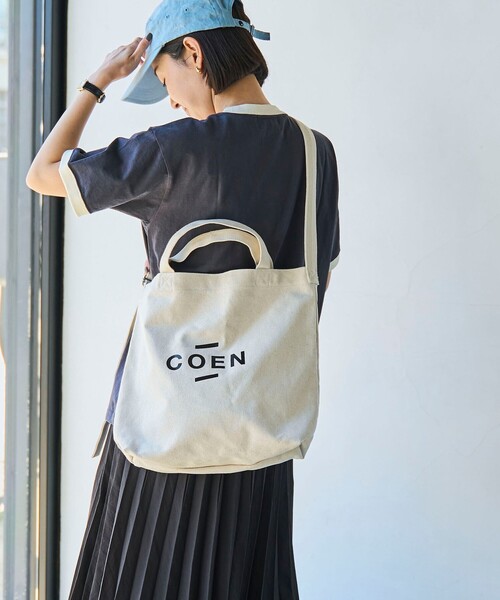 【関税込】人気■OPENING CEREMONY■ロゴ トートバッグ 2カラー ユニセックス】2WAYロゴトートバッグ（トートバッグ