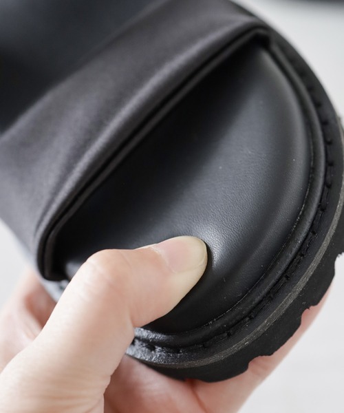 SESTO（セスト）の「ストレッチサテン軽量厚底サンダル（サンダル・レディース・ブラック/アイボリー/カーキ/ゴールド/ブラック系その他/アイボリー系/シルバー・S/M/L/LL/3L/SS/4L/5L）」の13枚目の写真